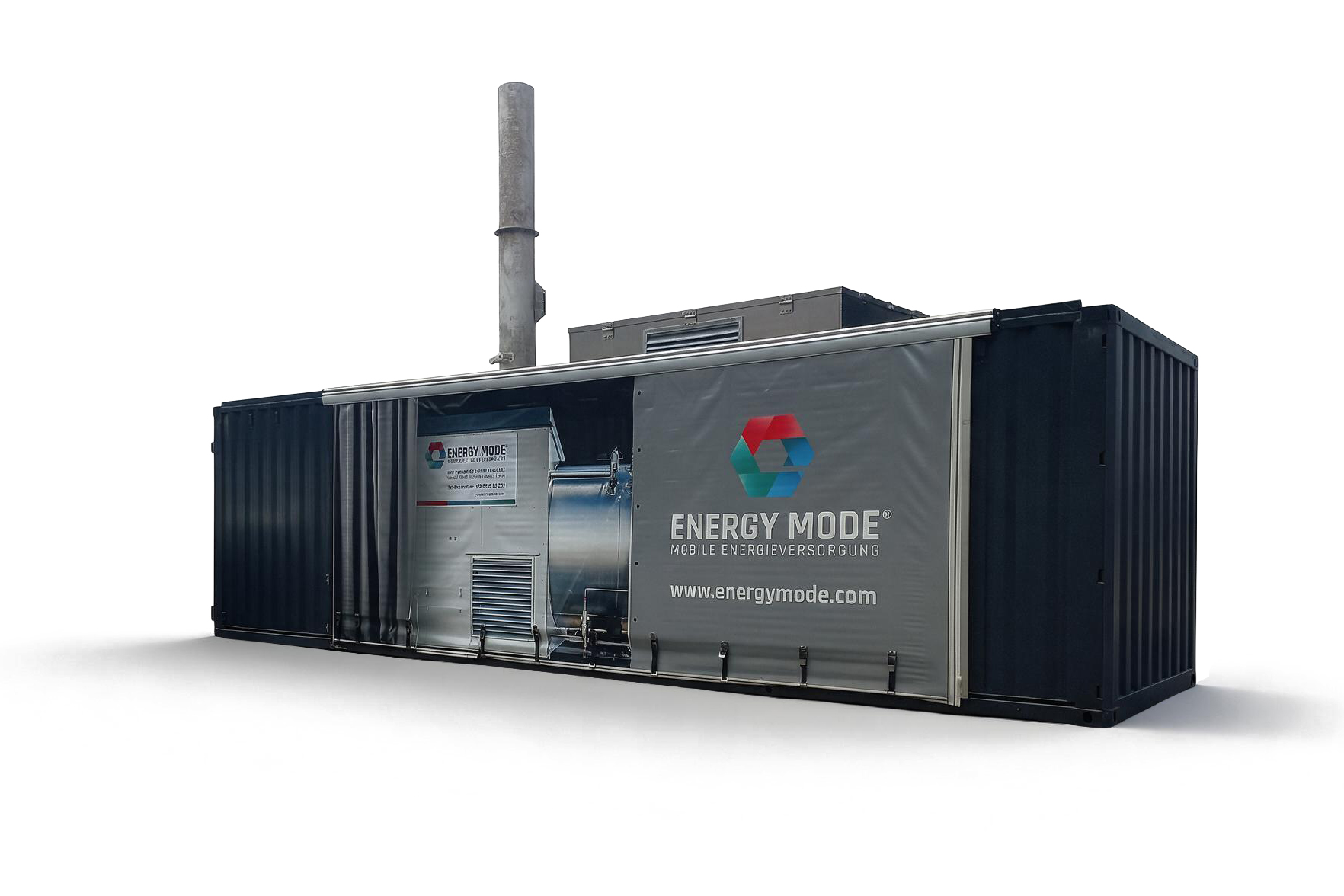 Dampfcontainer SB 3000 kg/h Mobiler Dampferzeuger von ENERGY MODE in einem Container